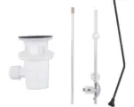 Hornbach Ablaufventil Form & Style 1 1/4 Zoll zu Elba schwarz