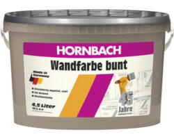 45 Jahre Hornbach Wandfarbe Wand- und Deckenfarbe braun 4,5 L