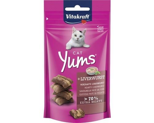 Katzensnack VITAKRAFT Cat Yums Leberwurst 40 g