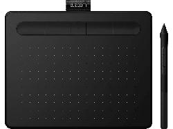 WACOM Grafiktablett Intuos Small mit Bluetooth, schwarz (CTL-4100WLK-N)