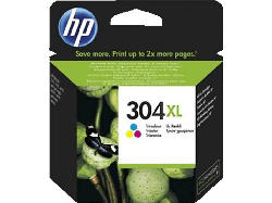 HP Tintenpatrone 304XL, cyan/magenta/gelb (N9K07AE#UUS)