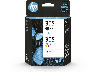 HP 305, schwarz/farbig; Tinte auf Pigmentbasis