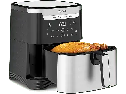 Tefal EY 801D Easy Fry & Grill Heißluftfritteuse (6,5 l, 1680 Watt, Edelstahl)