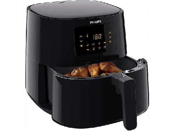 Philips HD9270/90 Airfryer Essential XL Heißluftfritteuse 1,2 kg, 2000 Watt, Schwarz