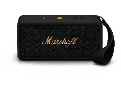 Marshall Middleton Bluetooth Speaker, Black & Brass; Bluetooth Lautsprecher