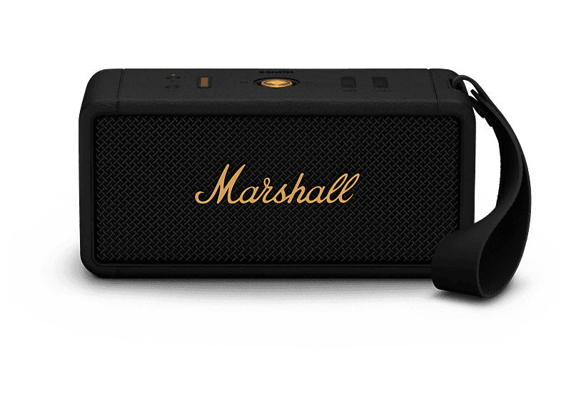 Marshall Marshall Middleton Bluetooth Speaker, black & brass; Bluetooth Lautsprecher