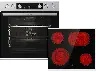 Gorenje Hot Air Set 2, Herd, Kochfeld (Strahlungsheizung, A, 77 l)