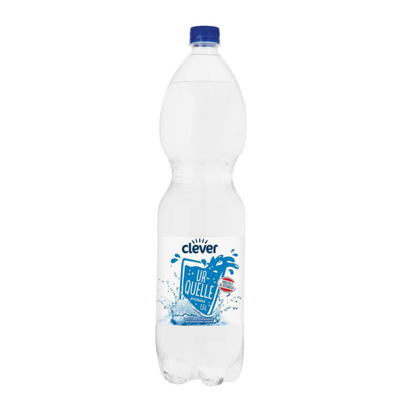 Clever Urquelle Mineralwasser Prickelnd