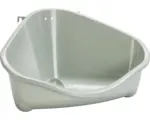 Hornbach Nagertoilette Karlie ECO Nagertoilette grau ca. 35 x 23,5 x 19 cm