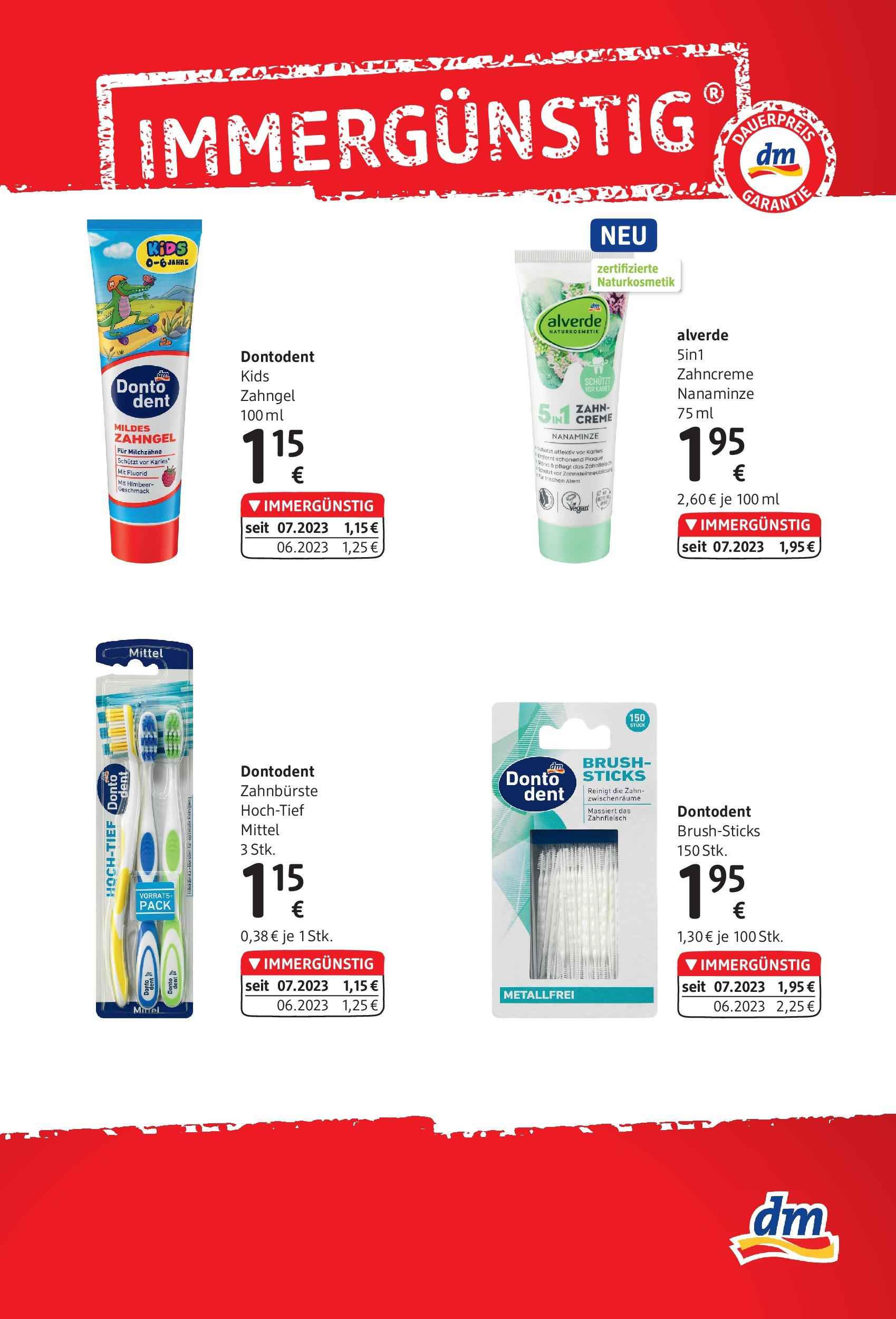 dm drogerie markt Flugblatt September 2023 von 31.08.2023 - Aktuelle Angebote | Seite: 5 | Produkte: Elektrische zahnbürste, Creme, Zahnbürste