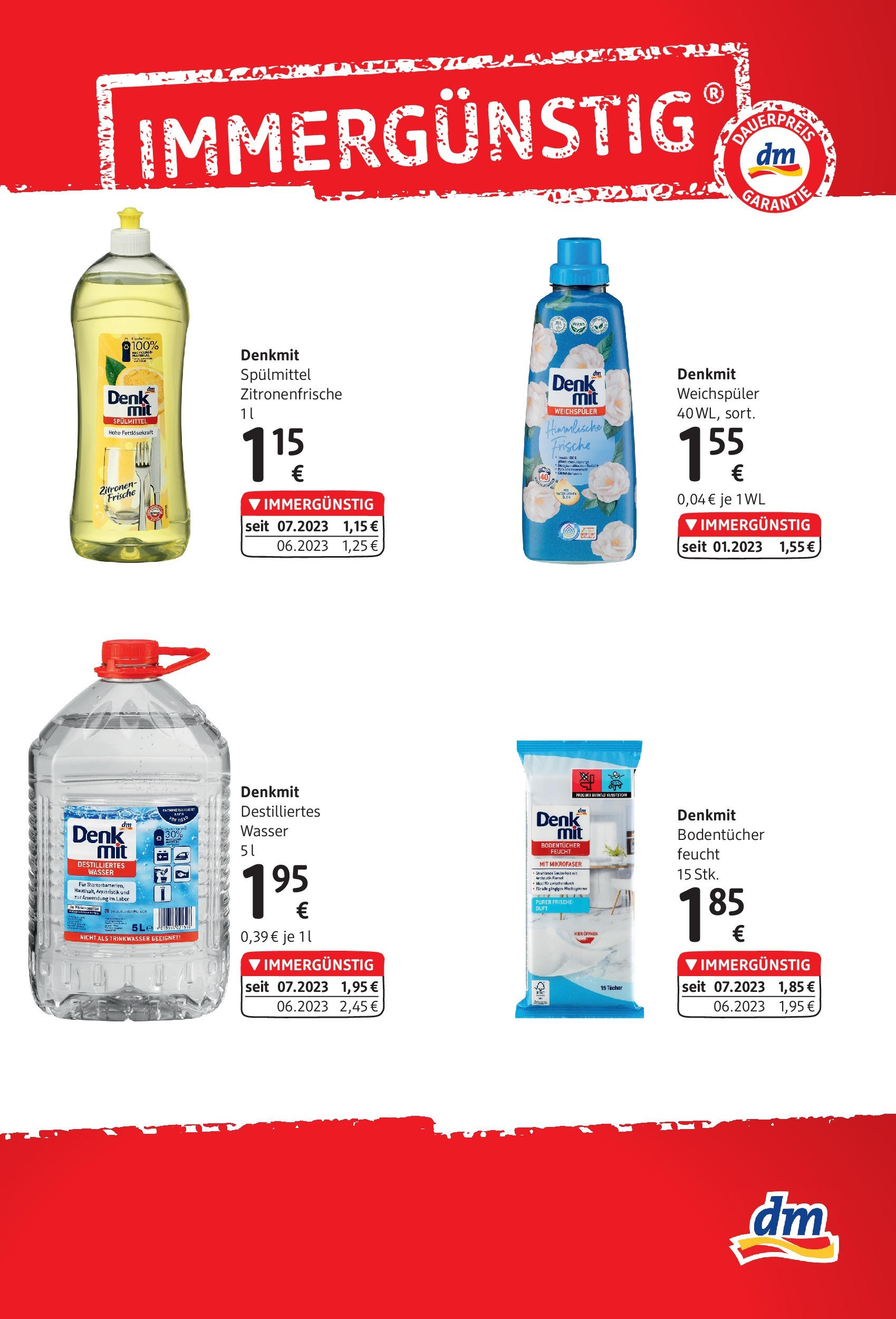 dm drogerie markt Flugblatt September 2023 von 31.08.2023 - Aktuelle Angebote | Seite: 9 | Produkte: Wasser, Duft, Weichspüler