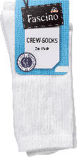 dm-drogerie markt Fascino Crew Socken weiß Gr. 43-46 - bis 30.04.2024