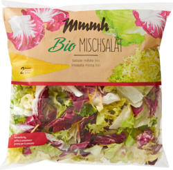 Salade mêlée bio Mmmh, prête à consommer, provenance indiquée sur l’emballage, 180 g