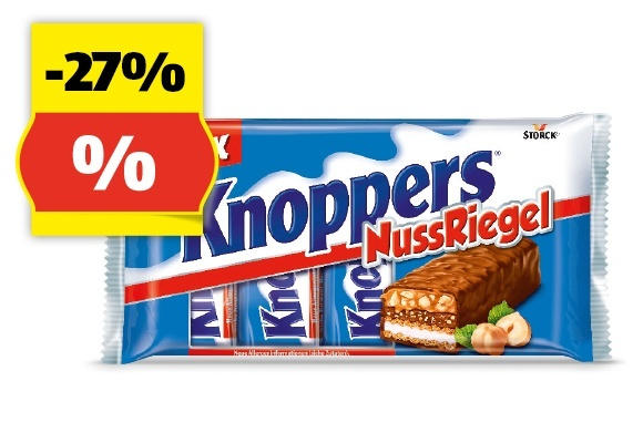KNOPPERS Nussriegel, 5 x 40 g