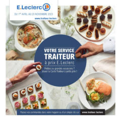 E.Leclerc - Prévisualisation de E.Leclerc  Votre service Traiteur valide à partir de 27.02.2023
