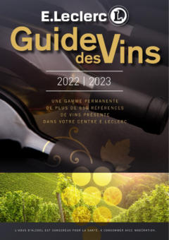 E.Leclerc - Prévisualisation de E.Leclerc Guide des vins valide à partir de 15.02.2022