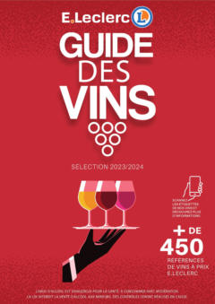E.Leclerc - Prévisualisation de E.Leclerc Guide des vins 2023/2024 valide à partir de 03.04.2023