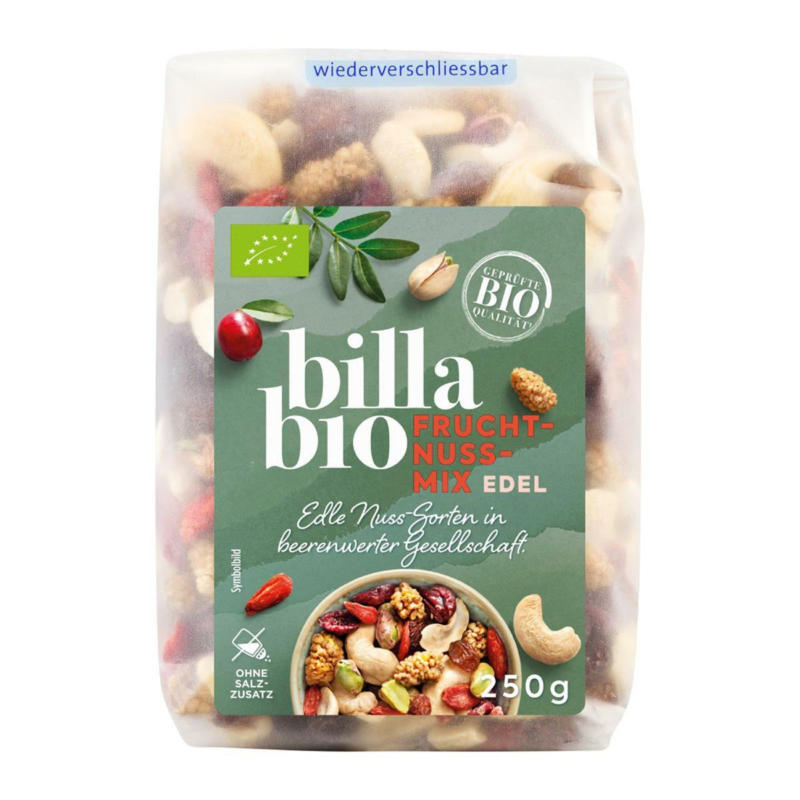 BILLA Bio Edel Frucht-Nuss Mix Edel