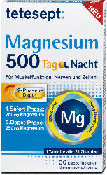 tetesept Magnesium 500 Tag & Nacht Tabletten