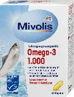 dm drogerie markt Mivolis Omega-3 1000 Kapseln