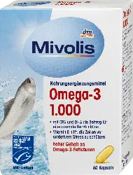 Mivolis Omega-3 1000 Kapseln