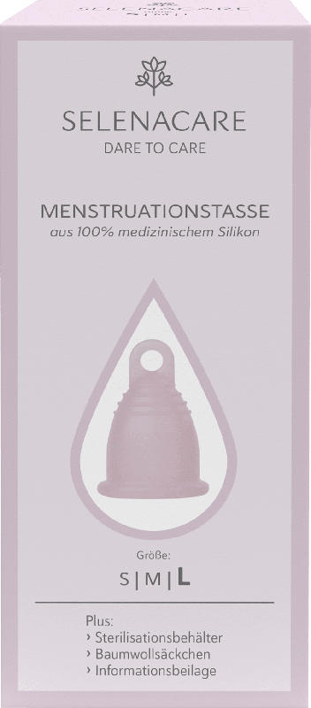 SELENACARE Menstruationstasse Größe L