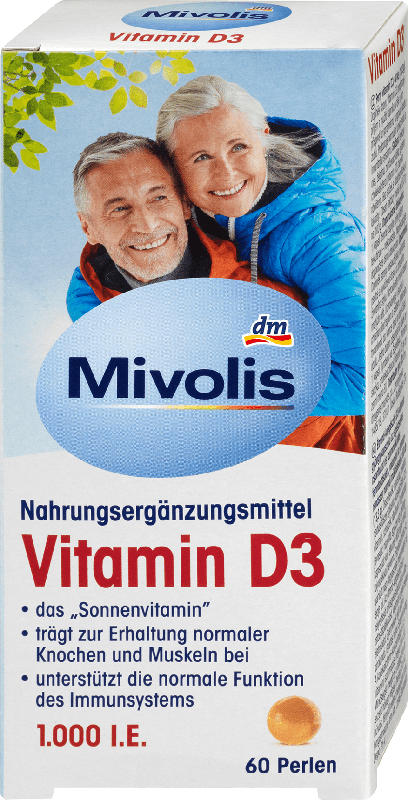 Mivolis Vitamin D3 Perlen