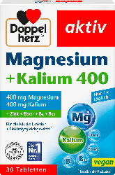 Doppelherz aktiv Magnesium + Kalium 400 Tabletten