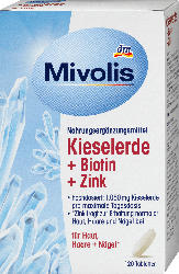 Mivolis Kieselerde + Biotin + Zink Tabletten