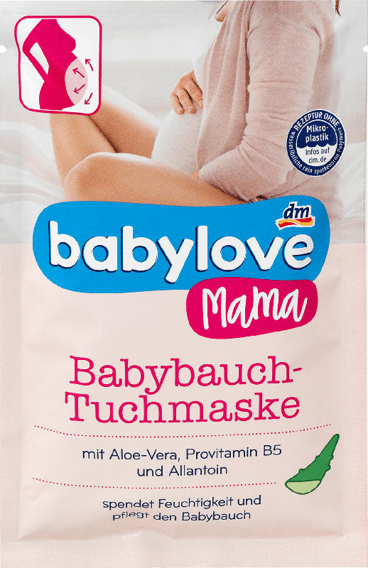babylove mama Mama Babybauch-Tuchmaske
