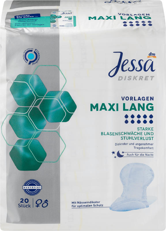 Jessa Diskret Vorlagen Maxi Lang