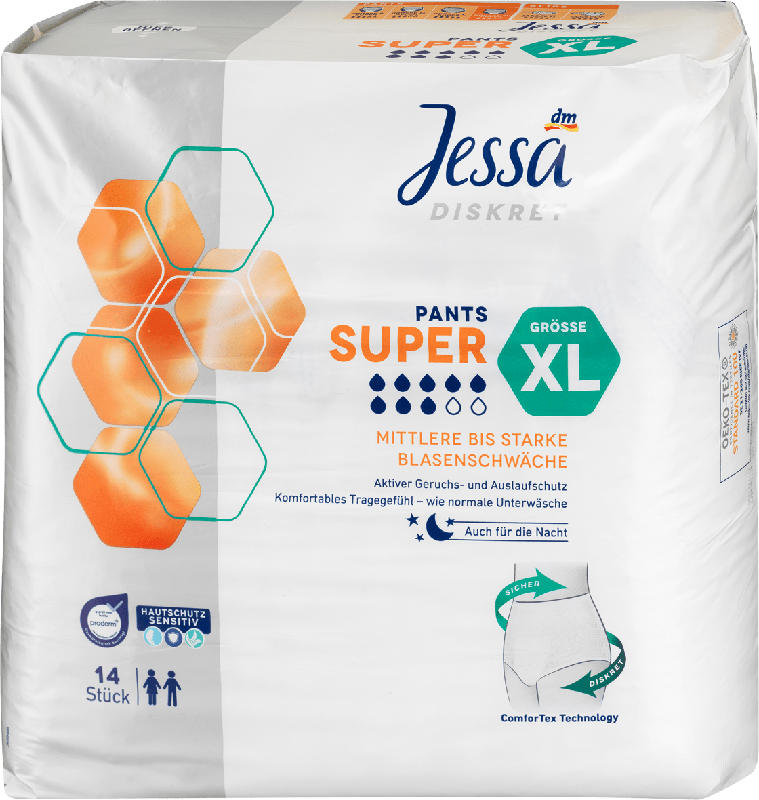 Jessa Diskret Hygiene-Pants XL Super