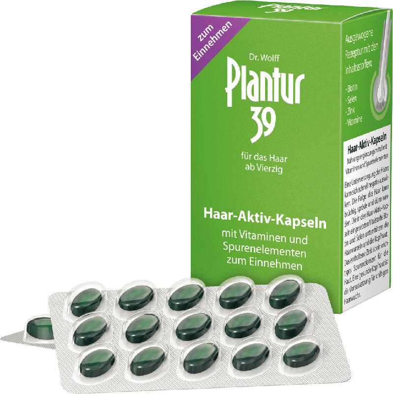 Plantur 39 Haar-Aktiv-Kapseln mit Vitaminen