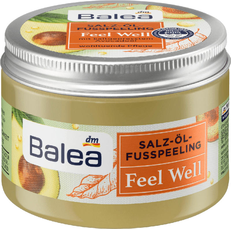 Balea Salz-Öl-Fußpeeling Feel Well