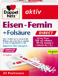 Doppelherz aktiv Eisen-Femin Direct Sticks