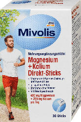 Mivolis Magnesium + Kalium Direkt-Sticks