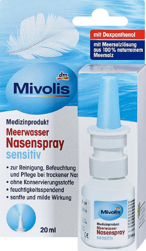 Mivolis Meerwasser Nasenspray sensitiv