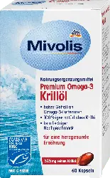 Mivolis Premium Omega-3 Krillöl Kapseln