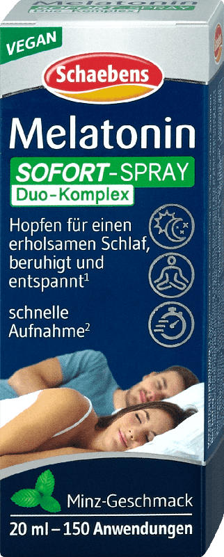 Schaebens Melatonin Sofort-Spray Duo-Komplex