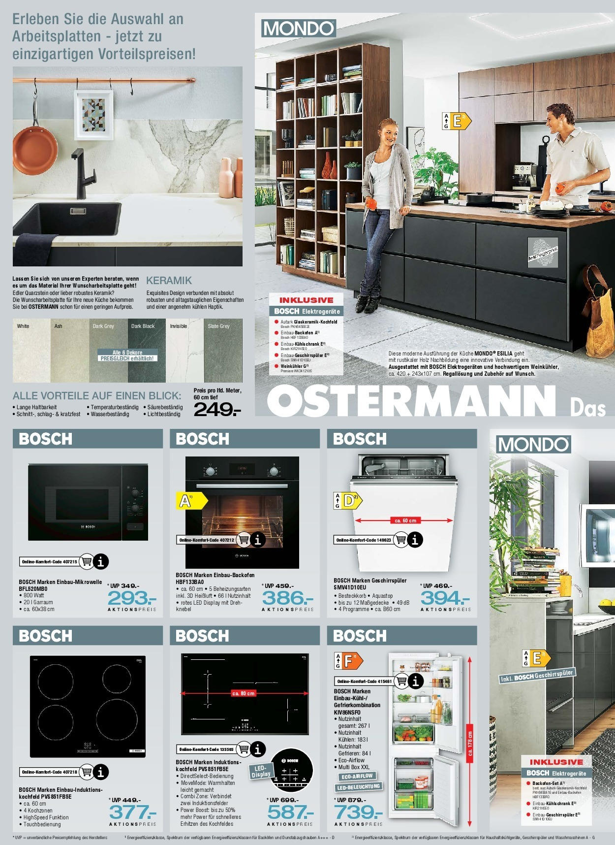 Ostermann Prospekt 	 (ab 09.09.2023) zum Blättern | Seite: 16 | Produkte: Box, Backofen, Bosch, Küche