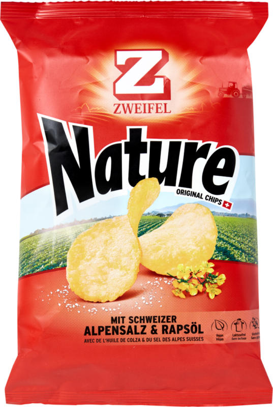 Zweifel Original Chips Nature , 90 g