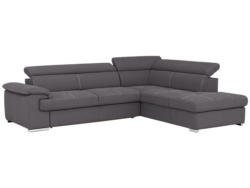 Ecksofa CORSA Stoff grau