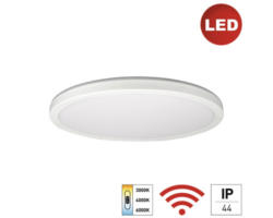 LED Panel Deckenleuchte Wandleuchte e2 Twice² up&down R 20 W 1-flammig IP 44 weiß transparent ( 2459530200196 )