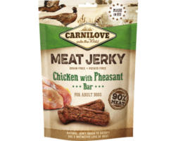 Hundesnack Carnilove Meat Jerky Chicken&Phea. 100g