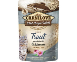 Katzenfutter nass Carnilove Cat Pouch Trout 85g