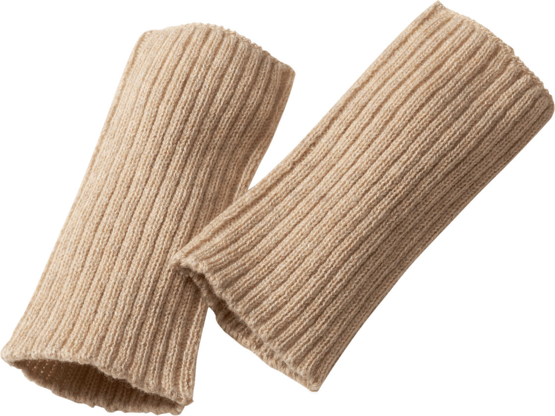 ALANA Baby Pulswärmer aus Bio-Wolle, beige