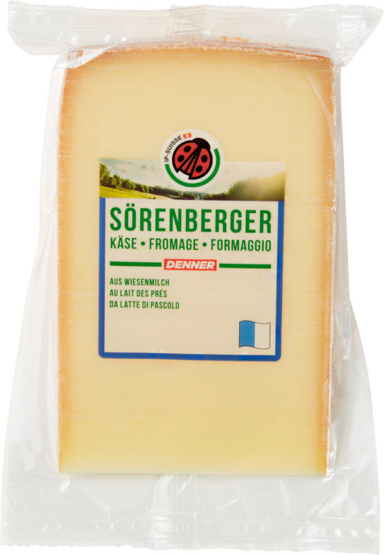 Fromage à pâte dure Sörenberger IP-SUISSE, au lait des prés, 300 g
