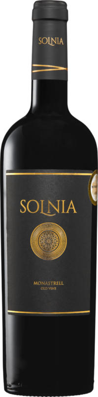 Solnia Old Vine Monastrell D.O. Alicante, Espagne, Alicante, 2020, 75 cl