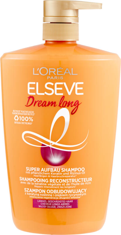 Shampooing Dream Long Elseve L’Oréal, 1 litro