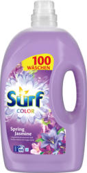 Detersivo liquido Color Spring Jasmine Surf, 100 cicli di lavaggio, 5 litri